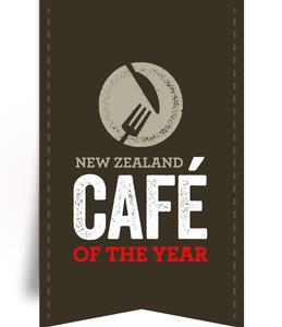 NZ Caf&#233; of the Year logo